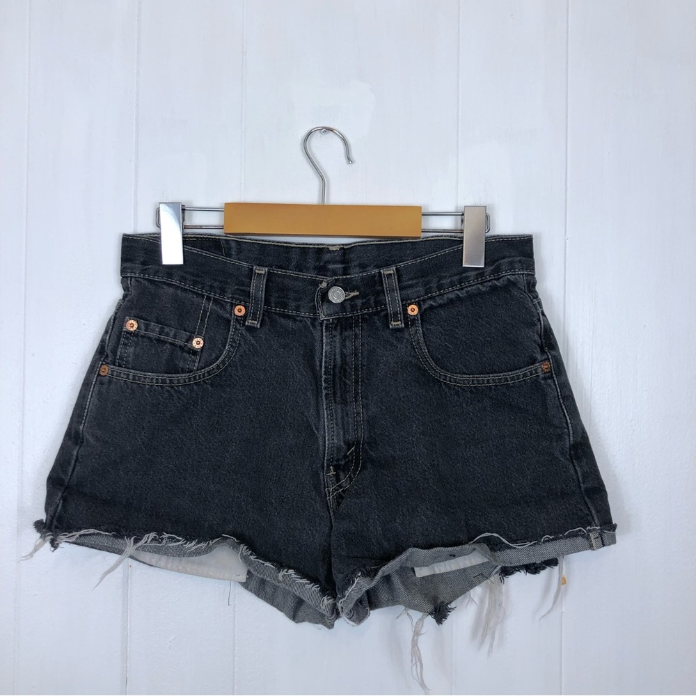 Levi’s 569 Denim Cut Off Shorts‎ Sz 28